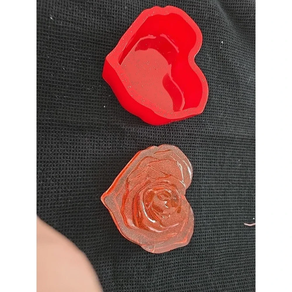 Handmade Resin Heart Shaped Box Valentines‎ Gift Decoration 703